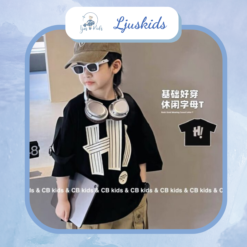 Bộ quần áo cá tính cho bé trai - 2023 - Ljuskids